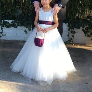 Beautiful Flower girl dress / gown